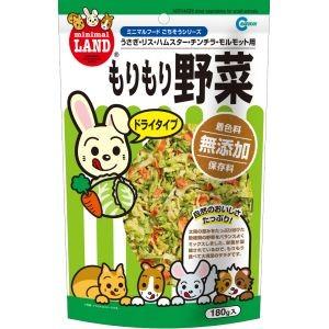 144円 国内配送 マルカン もりもり野菜 180g うさぎ リス ハムスター チンチラ モルモット