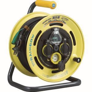 ハタヤ BE-30K レインボーリールブレーカー付 30m アース付