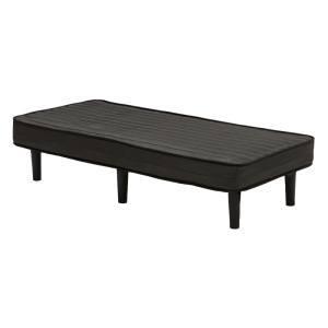 萩原 KMB-3105SSS-BK ボンネルコイルマットレスベッド ブラック メーカー直送 代引不可 北海道沖縄離島不可