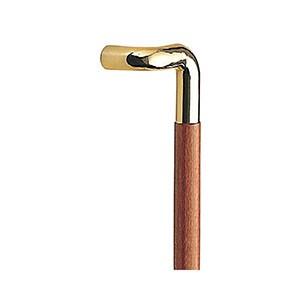 シロクマ 204 L形 丸棒 取手 800mm ミガキ/ウッド