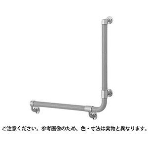 シロクマ L形丸棒手すり(右)600x600AG/Mオーク