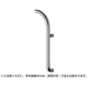 シロクマ J形丸棒取手 550ミリ 左 ミガキ