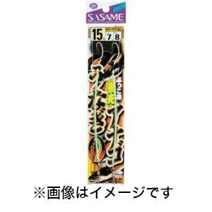 【メール便選択可】ささめ針 ぶっこみ夜光 ウナギアナゴ 12号 E-232｜akibaoo