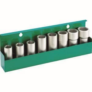 トネ NV608 インパクト用ロングソケットセット 壁掛式 8pcs TONE