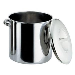 KO 18-8 内蓋式 キッチンポット 手付 45cm 本間製作所 仔犬印