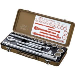 ロブテックス 1215A エビ ソケットレンチセット 差込角12.7mm 12角