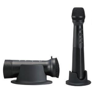キングジム マイク型拡声器 スピーカー付マイク SPMC10 黒