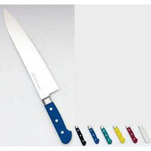 實光 堺實光 STD抗菌PC 牛刀 両刃 27cm 白 56167