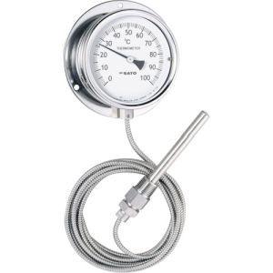 佐藤計量器 LB-100S-6 隔測指示温度計 LB-100S 0:300℃