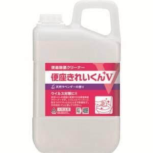 サラヤ 50277 便座きれいくんV天然ラベンダーの香り3L : あきばおー