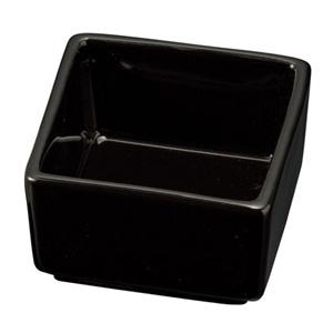 ヤマコー プチ小鉢 黒 6.3×6.3×H3.5cm 27003 用美