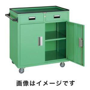ツールワゴン 800×500×H880 引出・扉付 YG NTS-504N-YG メーカー直送 代引不可