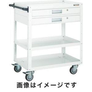 イーグルワゴン 600X400 引出付 ウレタン4輪自在 YG色 EGW-963V2UJ-YG メーカー直送 代引不可