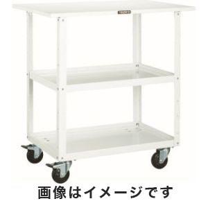 イーグルワゴン 750X500 天板付 4輪自在 YG色 EGW-772TJ-YG メーカー直送 代引不可