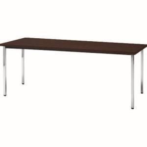 トラスコ TD1845-RO 会議用テーブル 1800X450XH700 角脚 下棚無し ローズ TRUSCO メーカー直送 代引不可 北海道 沖縄 離島不可