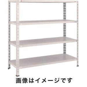 トラスコ 軽量棚 中棚ボルトレス型1200×450×1200 4段 ネオグレー L44X-14 NG メーカー直送 代引不可