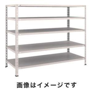 トラスコ 軽量棚 中棚ボルトレス型1500×600×1200 5段 ネオグレー L45W-15 NG メーカー直送 代引不可