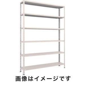トラスコ 軽量棚 中棚ボルトレス型1500×300×2100 6段 ネオグレー L75V-16 NG メーカー直送 代引不可