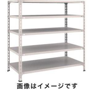 トラスコ 軽量棚開放型 W1200×D600×H1200 5段 ネオグレー 44W-15 NG メーカー直送 代引不可