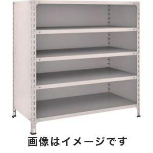 トラスコ 44W-25 NG 軽量棚背板・側板付 W1200×D600×1200 5段 ネオグレー TRUSCO メーカー直送 代引不可 沖縄 離島不可
