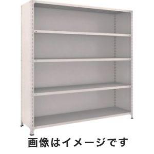 トラスコ 66X-25 NG 軽量棚背板・側板付 W1800×D450×1800 5段 ネオグレー TRUSCO メーカー直送 代引不可 沖縄 離島不可