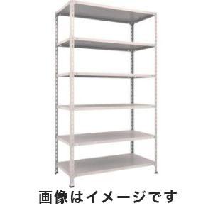 トラスコ 74W-16 NG 軽量棚開放型 W1200×D600×H2100 6段 ネオグレー TRUSCO メーカー直送 代引不可 沖縄 離島不可