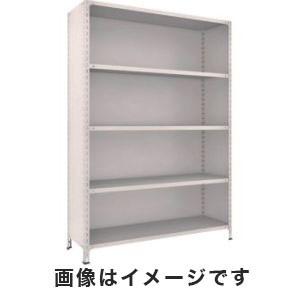 トラスコ 75X-25 NG 軽量棚背板・側板付 W1500×D450×2100 5段 ネオグレー TRUSCO メーカー直送 代引不可 沖縄 離島不可