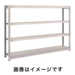 トラスコ M1.5型軽中量棚 1760×295×1200 4段単体 ネオグレー M1.5-4634 NG メーカー直送 代引不可