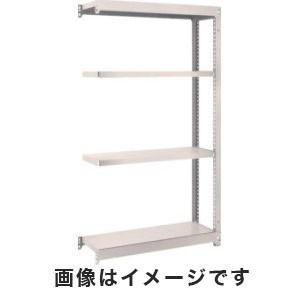 トラスコ M1.5型軽中量棚 860×295×1500 4段 連結 ネオグレー M1.5-5334B NG メーカー直送 代引不可