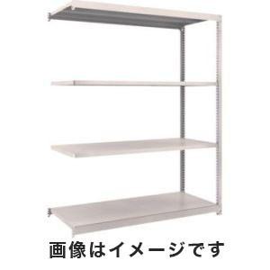 トラスコ M1.5型軽中量棚 1460×595×1800 4段連結 ネオグレー M1.5-6564B NG メーカー直送 代引不可