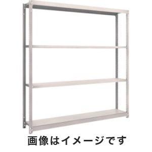 トラスコ M1.5型軽中量棚 1760×295×1800 4段単体 ネオグレー M1.5-6634 NG メーカー直送 代引不可