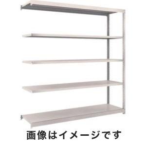 トラスコ M1.5型軽中量棚 1760×445×1800 5段連結 ネオグレー M1.5-6645B NG メーカー直送 代引不可