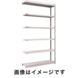 トラスコ M1.5型軽中量棚 1160×295×2100 6段連結 ネオグレー M1.5-7436B NG メーカー直送 代引不可