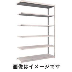 トラスコ M1.5型軽中量棚 1460×445×2100 6段連結 ネオグレー M1.5-7546B NG メーカー直送 代引不可