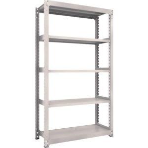 トラスコ M3型中量棚 1200×471×H2100 5段 単体 ネオグレー M3-7455 NG メーカー直送 代引不可