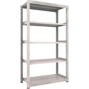トラスコ M3型中量棚 1200×571×H2100 5段 単体 ネオグレー M3-7465 NG メーカー直送 代引不可