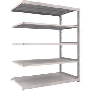 トラスコ M3型中量棚 1800×921×H2100 5段 連結 ネオグレー M3-7695B NG メーカー直送 代引不可