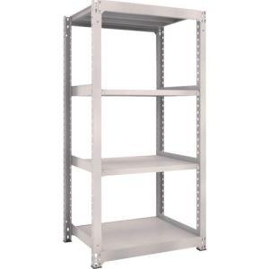 トラスコ M5型中量棚 900×721×H1800 4段 単体 ネオグレー M5-6374 NG メーカー直送 代引不可