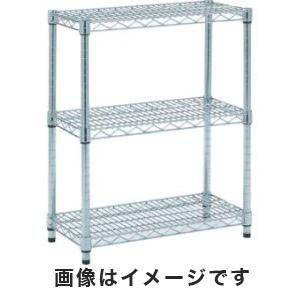 ステンレス製メッシュラック H745XW1824XD457 3段 TSM-2643 メーカー直送 代引不可