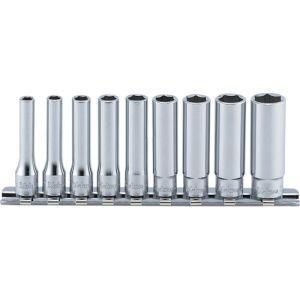 コーケン RS2305A/9 1/4 6.35mm SQ. 12角ディープソケットレールセット 9ヶ組