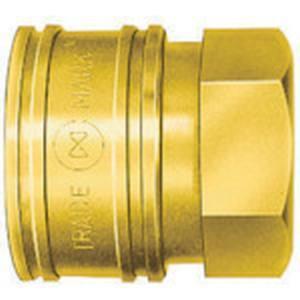 日東工器 BSBM-8TSF TSPカプラ 真ちゅう製 ニトリルゴムSG NBR おねじ取付用ソケット 相手側R1