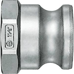 日東工器 LA-12TPF-SUS レバーロックカプラ おねじ取付用 相手側取付サイズ:R1 1/2インチ