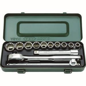 ASH VFS4100 ハイブリットソケットセット1/2(12.7)×13pcs 旭金属工業