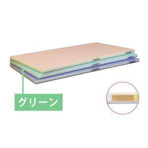 ハセガワ 抗菌 ポリエチレン 全面カラー かるがる まな板 SLK23-7035WG グリーン 長谷川化学工業