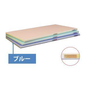 ハセガワ 抗菌 ポリエチレン 全面カラー かるがる まな板 SLK23-7035WB ブルー 長谷川化学工業