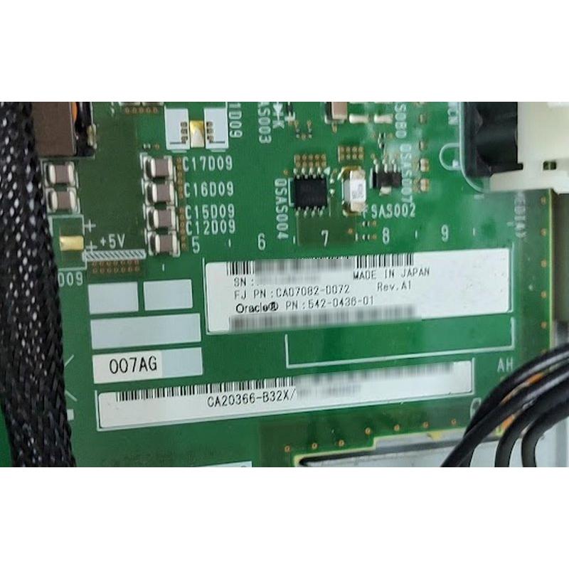 [中古]Oracle 富士通 SPARC Enterprise M3000 2Uサーバ (4コア SPARC64 VII+ 2.86GHz/16GB/2.5inch 600GB*4/DVDマルチ/Solaris11.3)｜akibapalette｜05