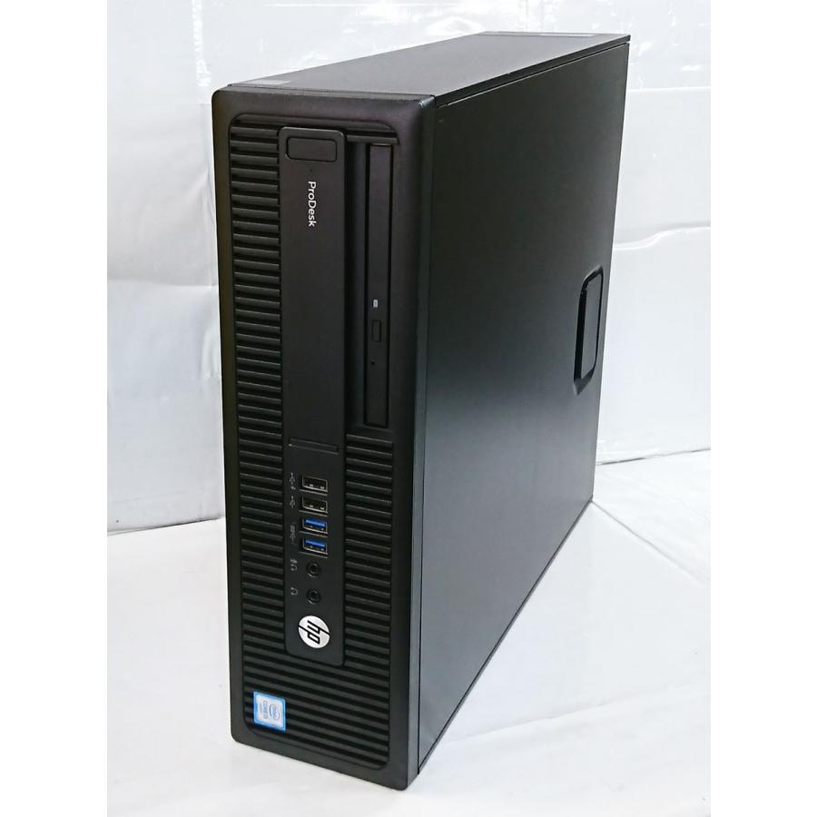 [中古] 第6世代i5搭載 HP ProDesk 600 G2 SFF (4コア Core i5-6500 3.2GHz/8GB/500GB/DVDRW/Windows10 Pro 64bit)｜akibapalette