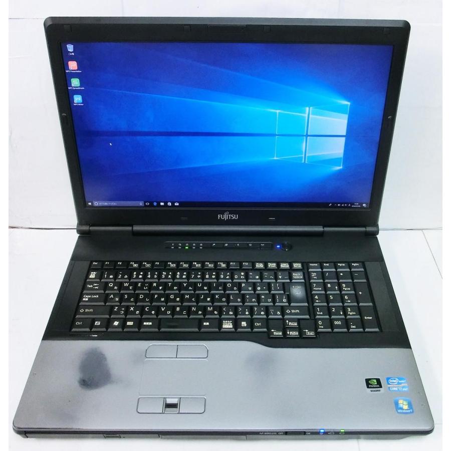 [中古] 超大画面17.3型 高速モバイルWS 富士通 CELSIUS H920 (Core i7-3720QM 2.6GHz/8GB/320GB/DVDRW/Wi-Fi/Bluetooth/NVIDIA Quadro K3000M/Windows10-64bit)｜akibapalette