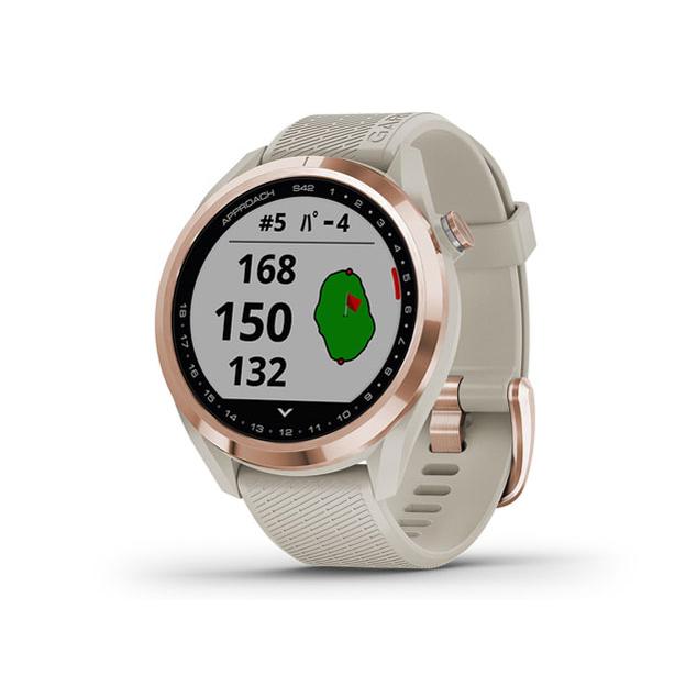 GARMIN Approach S42(ライトサンド/ローズゴールド)/ガーミン : アキバ 