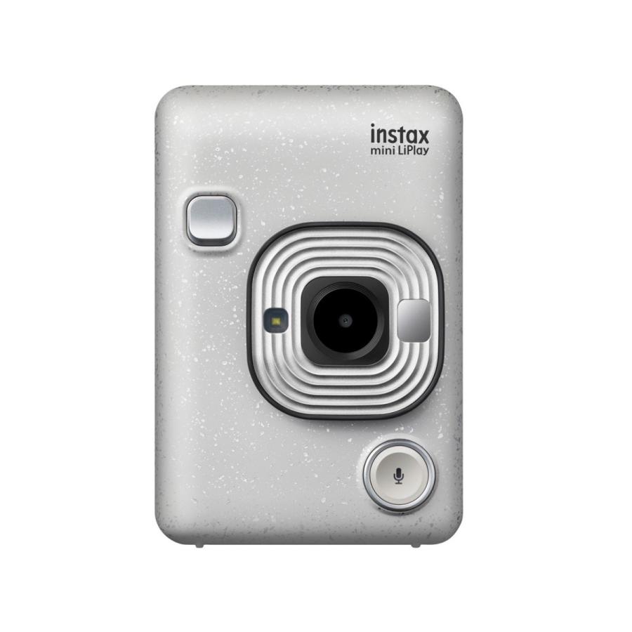instax mini LiPlay (チェキ) ストーンホワイト : 4547410413212 